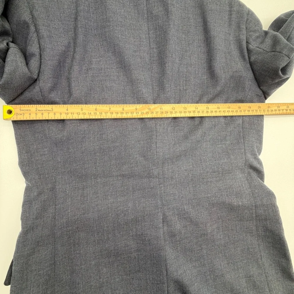 Jos. A. Bank Exec Collection Mens Gray 100% Wool Blazer Sport Coat USA Made 42R